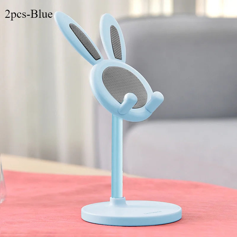 Adjustable Rabbit Desktop Mobile Phone Stand