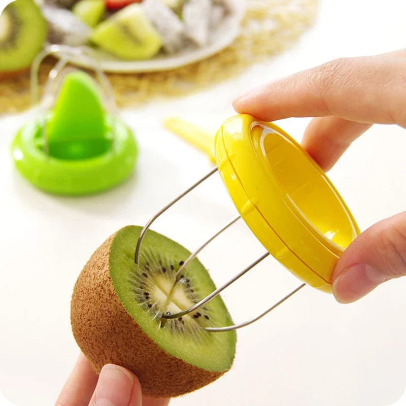 Fast Peel Kiwi Slicer and Fruit Peeler Tool