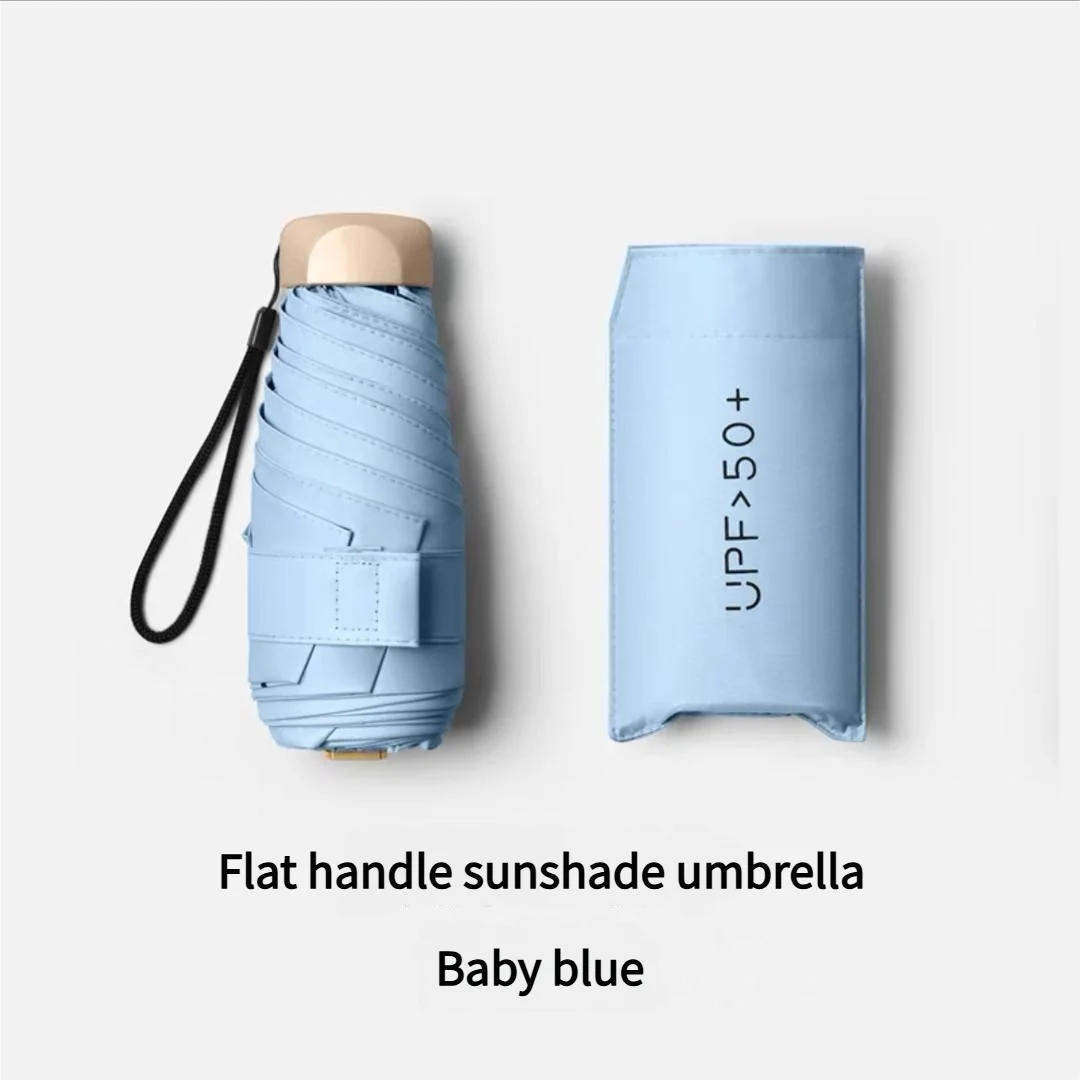 Mini Pocket UV Protection Folding Capsule Umbrella