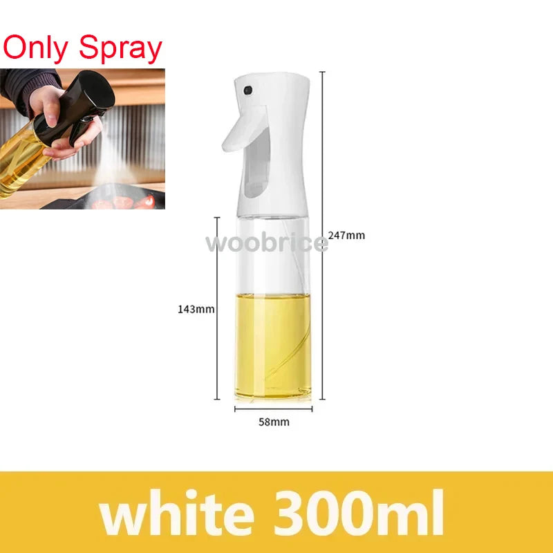 2-in-1 Kitchen Oil Sprayer and Dispenser with Brush