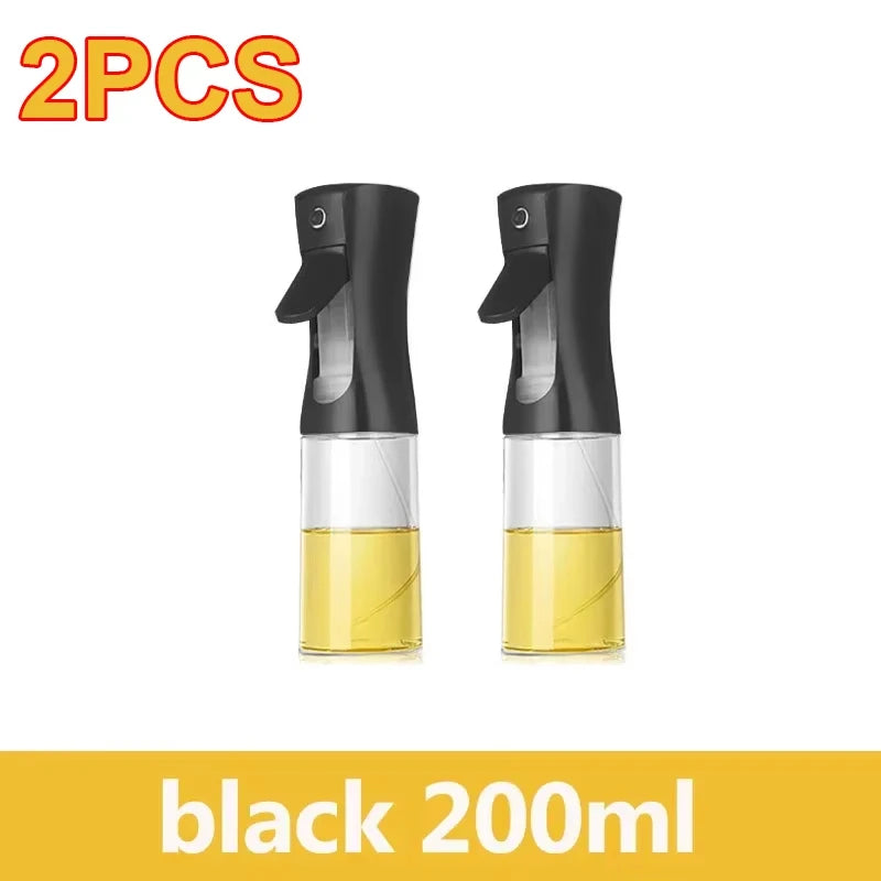 Oil Spray Bottle for Cooking and BBQ - 200/300/500ml Plastic Sprayer