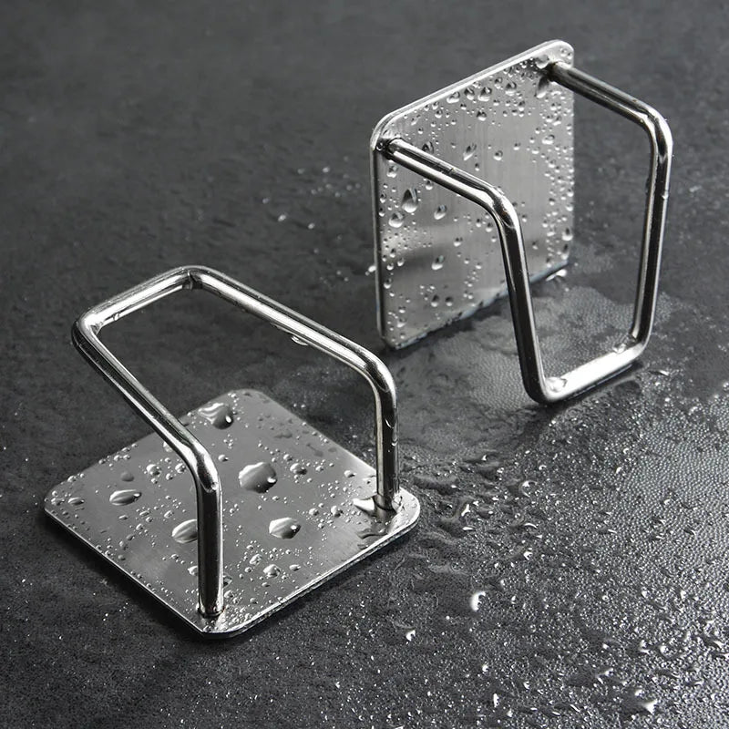 Stainless Steel Adhesive Sink Sponge Holder