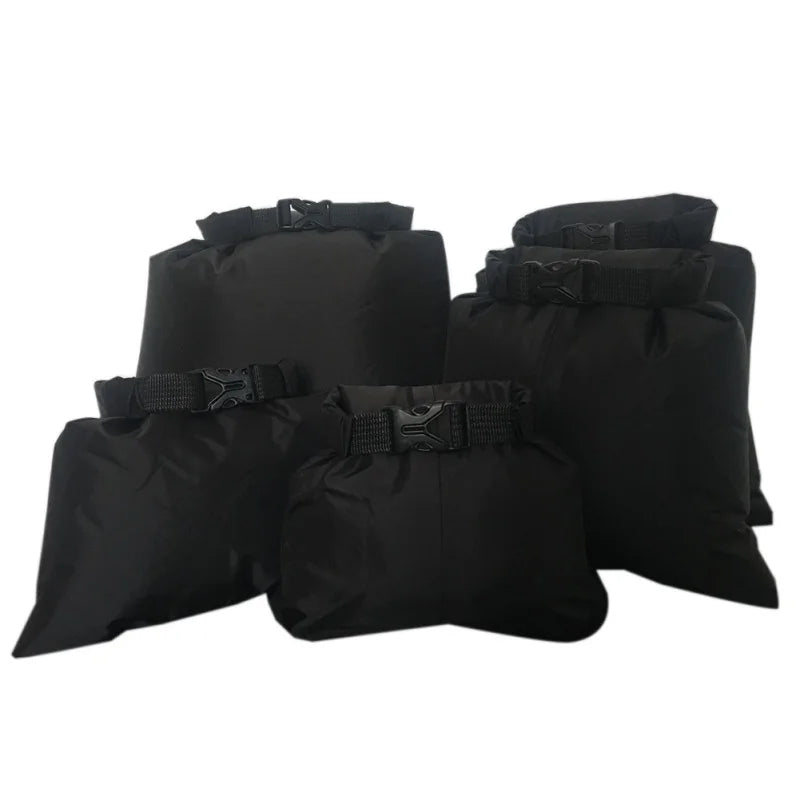 5-Piece Waterproof Dry Bag Set for Outdoor Water Sports