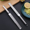 20cm Stainless Steel Kitchen Grater for Cheese, Citrus, and Garlic