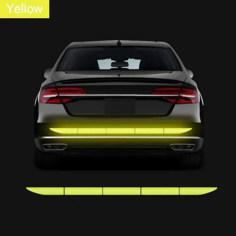 Reflective Safety Warning Stickers for Car Wheel Hubs and Door Handles