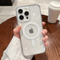 Magnetic Transparent Shockproof Case for iPhone 11-16 Series