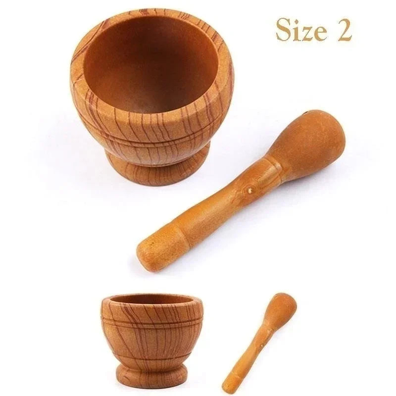 Resin Mortar and Pestle Set for Grinding Herbs and Spices