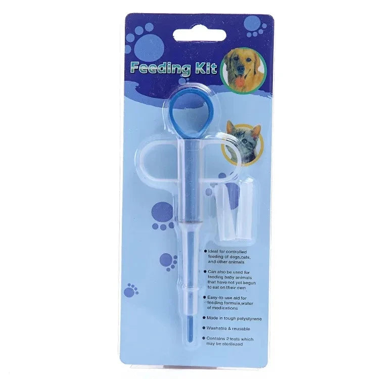 Pet Medicine Feeder Syringe with Soft Tip for Cats and Dogs