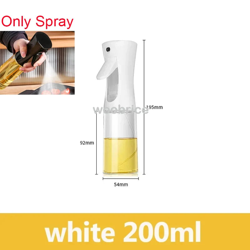 2-in-1 Kitchen Oil Sprayer and Dispenser with Brush