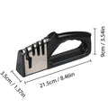4-Segment Multifunctional Knife Sharpener with Non-Slip Base