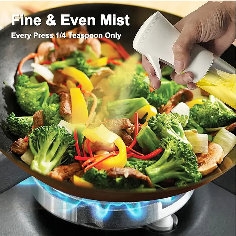Oil Spray Bottle for Cooking and BBQ - 200/300/500ml Plastic Sprayer