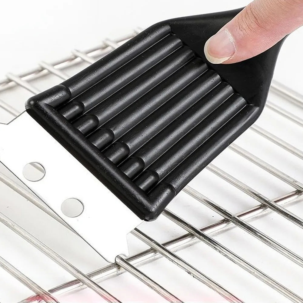 8-Inch Heavy Duty Stainless Steel Wire Grill Cleaning Brush