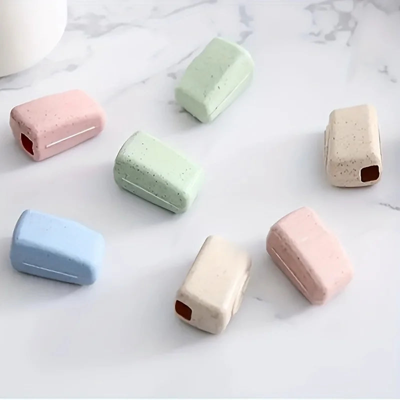 4-Piece Portable Travel Toothbrush Head Covers