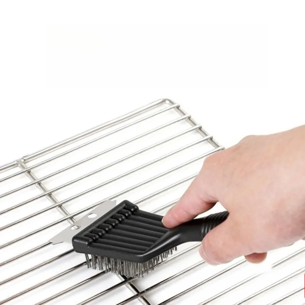 8-Inch Heavy Duty Stainless Steel Wire Grill Cleaning Brush