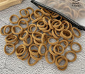 50/100Pcs Colorful Nylon Elastic Hair Ties for Kids