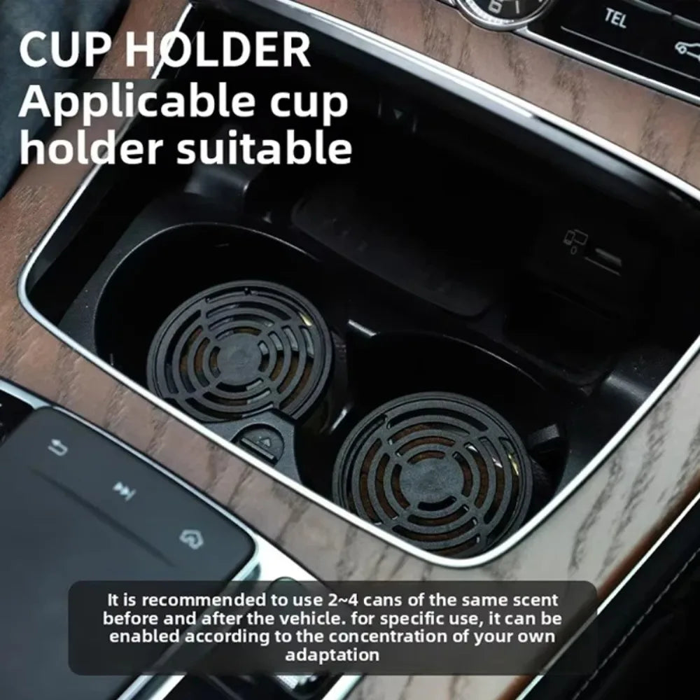 Long-Lasting Canned Wood Block Car Air Freshener and Odor Eliminator