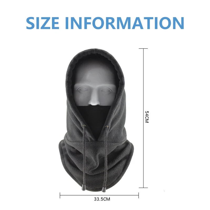 Windproof Polar Fleece Adjustable Thermal Winter Balaclava Mask