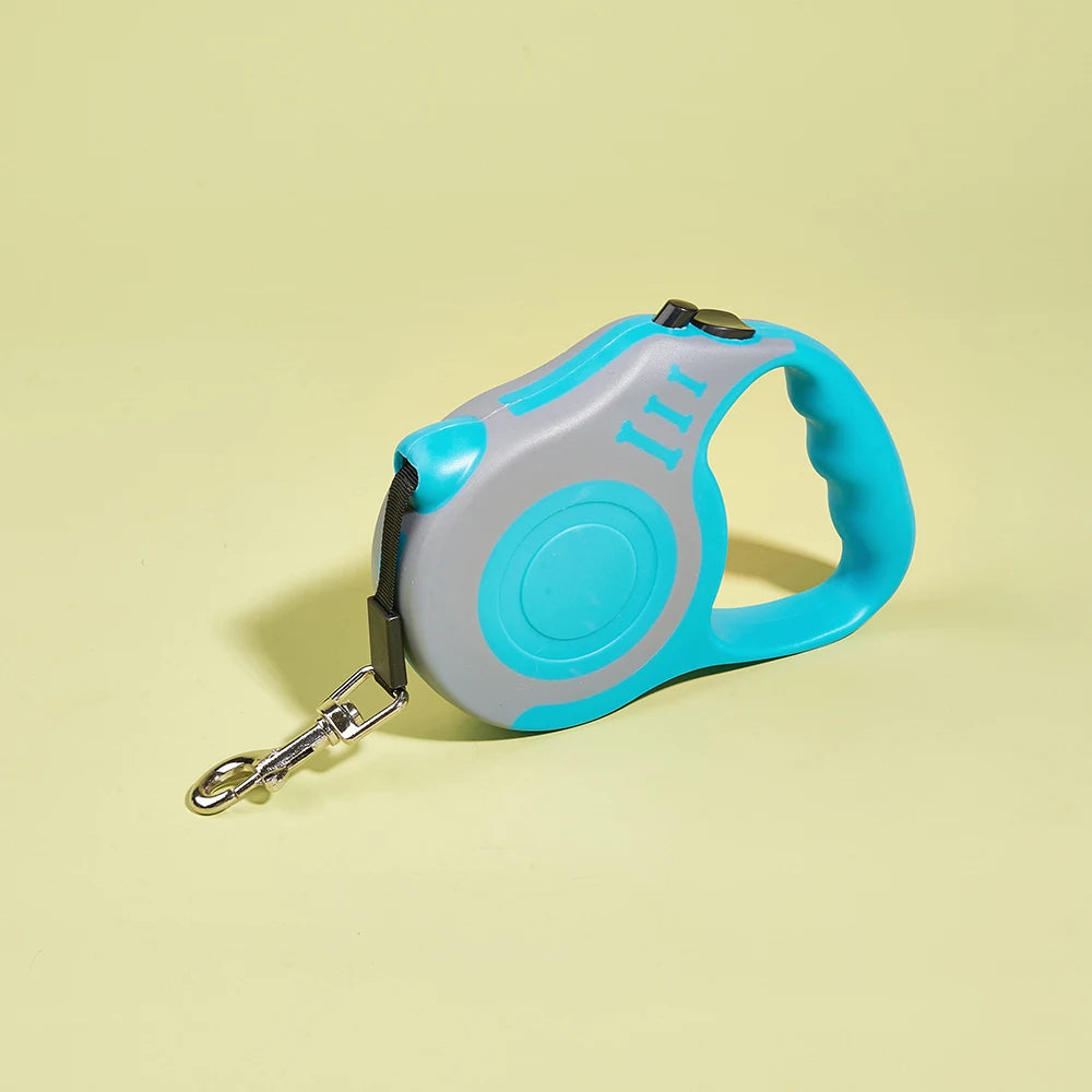 Retractable Durable Nylon Dog Leash for Small to Large Pets (3m/5m)