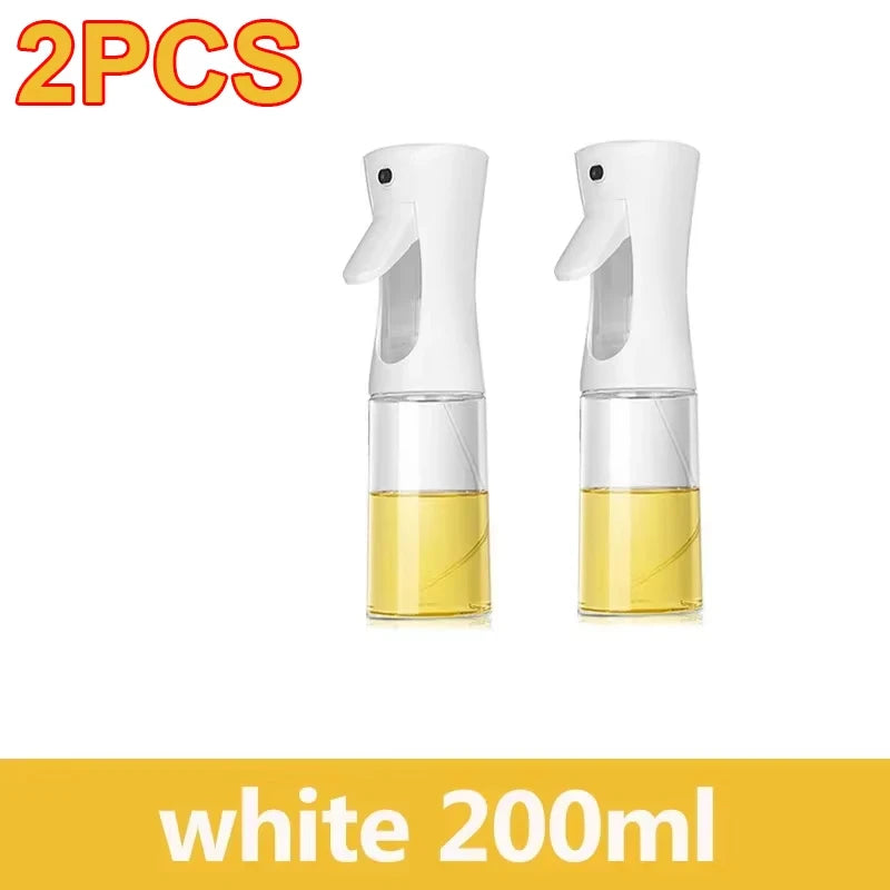 Oil Spray Bottle for Cooking and BBQ - 200/300/500ml Plastic Sprayer