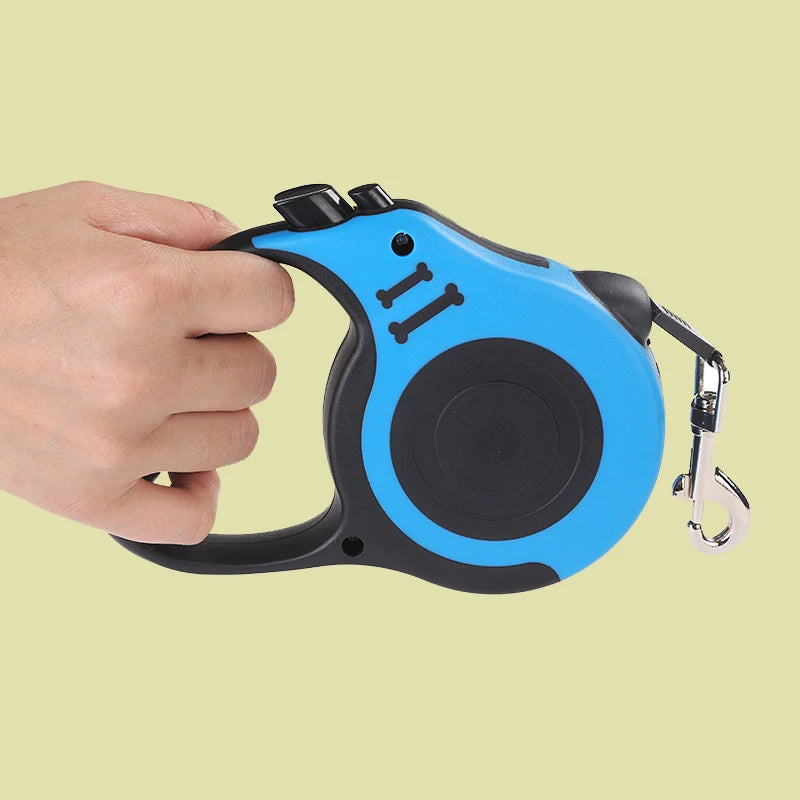 Retractable Durable Nylon Dog Leash for Small to Large Pets (3m/5m)