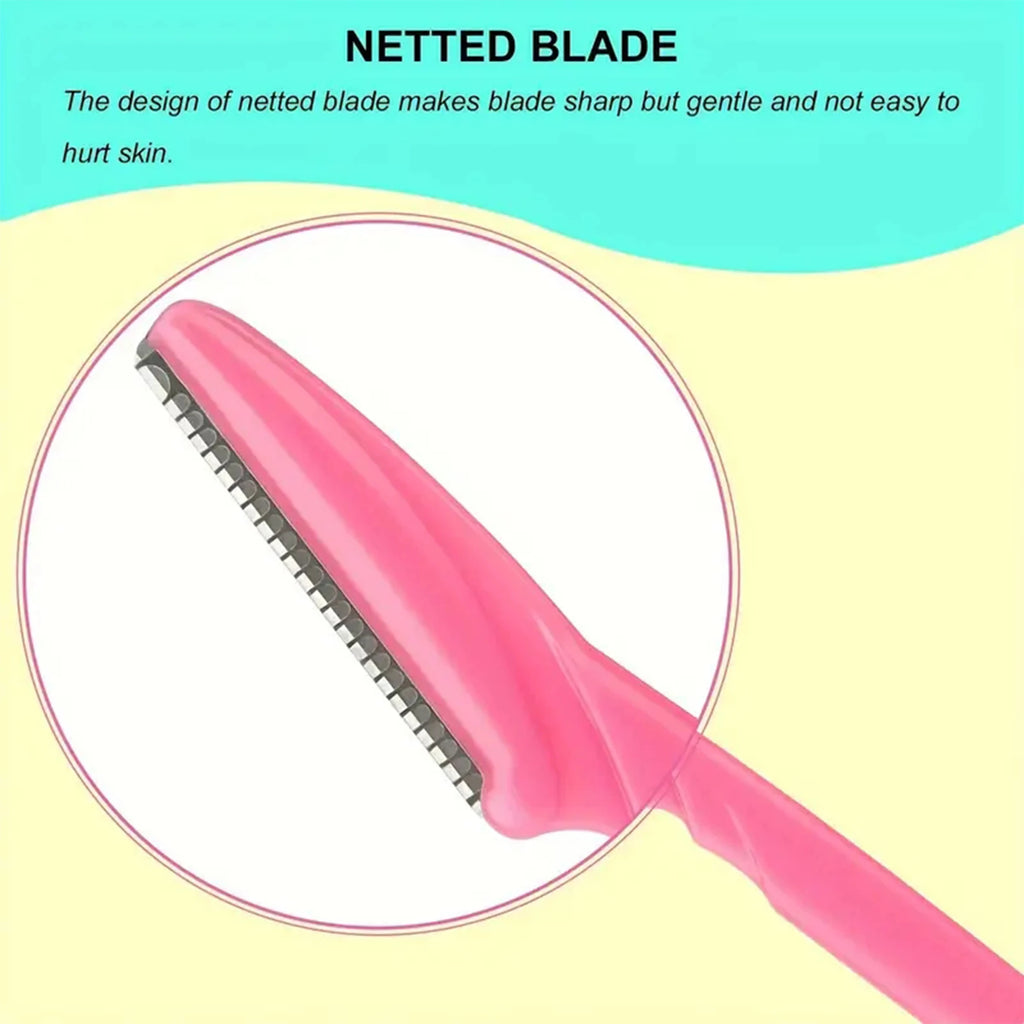 Eyebrow and Face Razor with Protective Cover for Men and Women