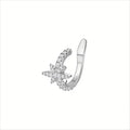 EVISPOL Metal Leaf Ear Cuff Non-Piercing Cartilage Clip-On Earring
