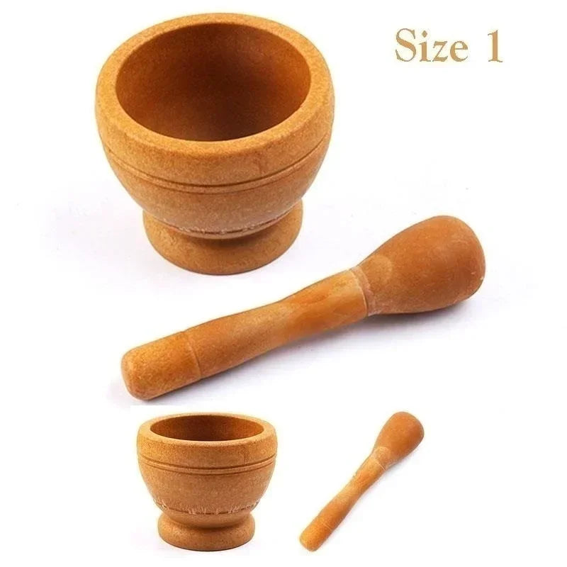 Resin Mortar and Pestle Set for Grinding Herbs and Spices
