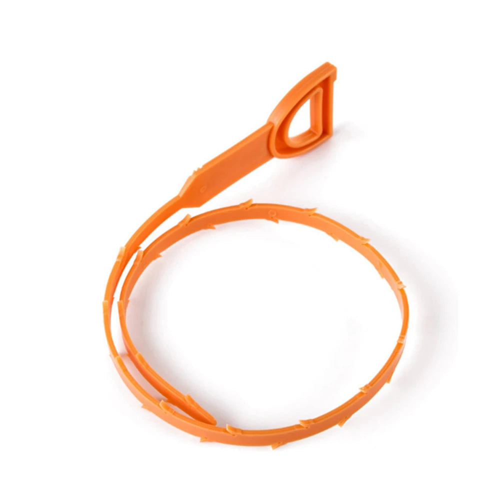 Flexible Sink and Drain Cleaning Brush for Hair Clog Removal