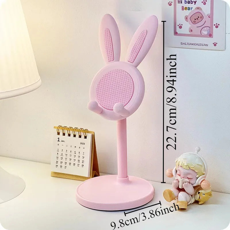 Adjustable Rabbit Desktop Mobile Phone Stand