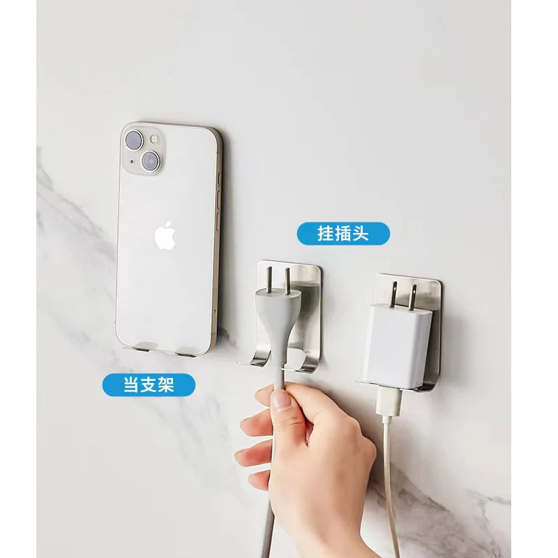 Stainless Steel Wall-Mounted Punch-Free Razor Holder