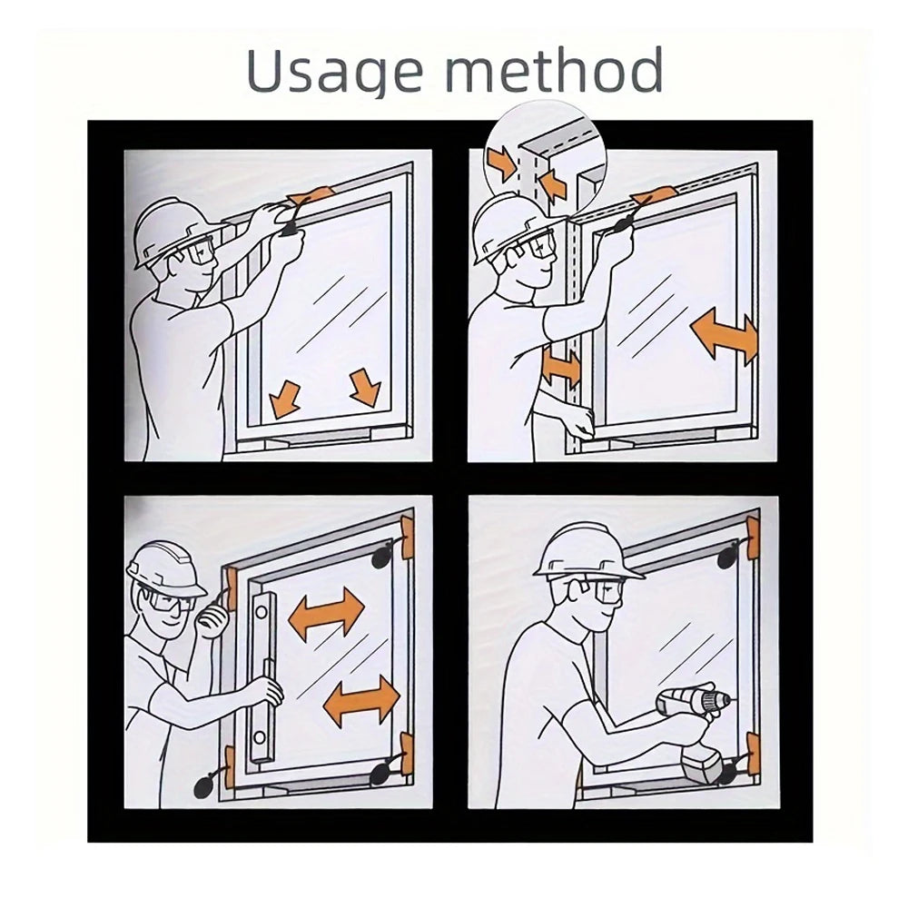Inflatable Air Pump Wedge for Door and Window Installation
