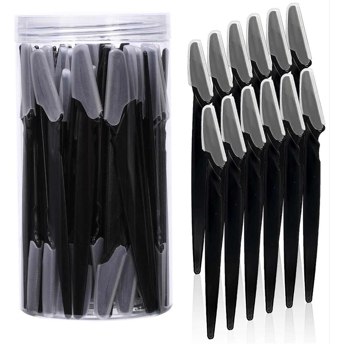 Eyebrow and Face Razor with Protective Cover for Men and Women