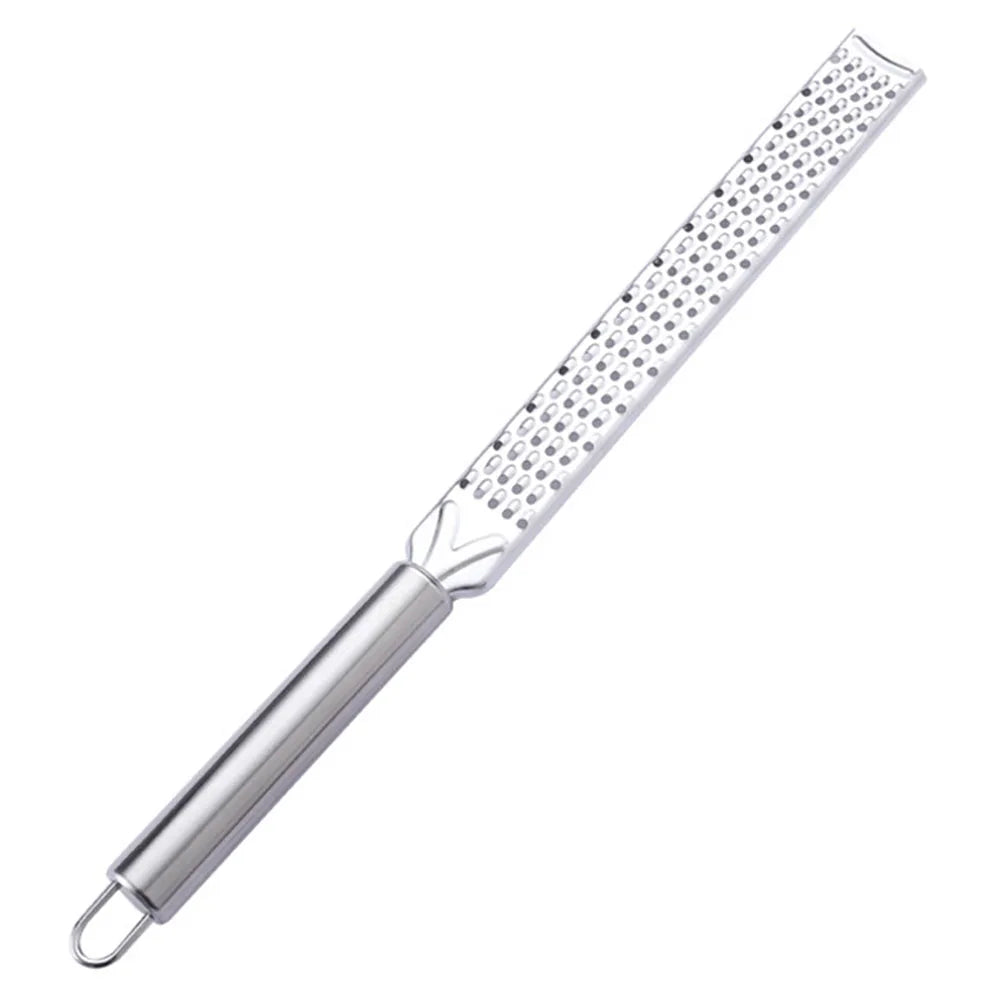 20cm Stainless Steel Kitchen Grater for Cheese, Citrus, and Garlic