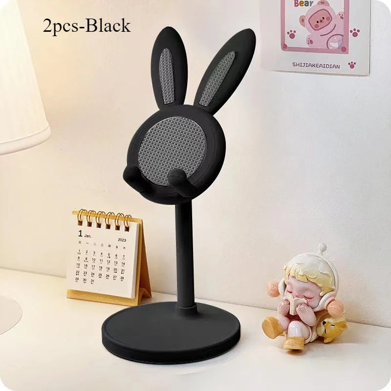 Adjustable Rabbit Desktop Mobile Phone Stand