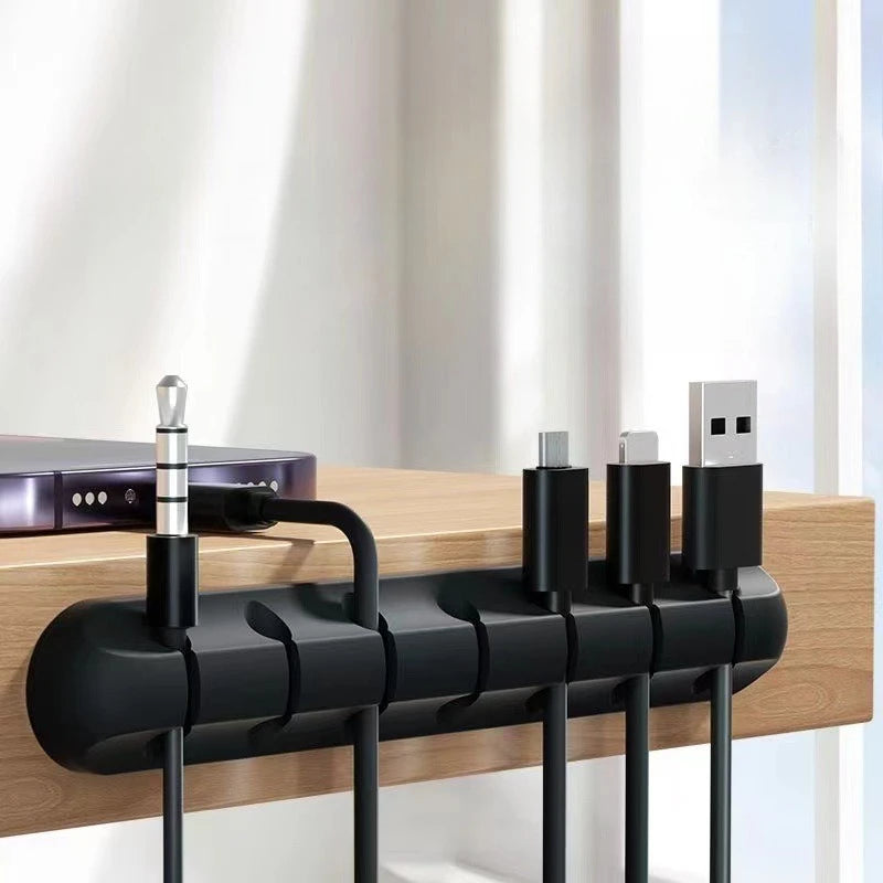 Snap Clip Cable Organizer for Charging and Data Wires