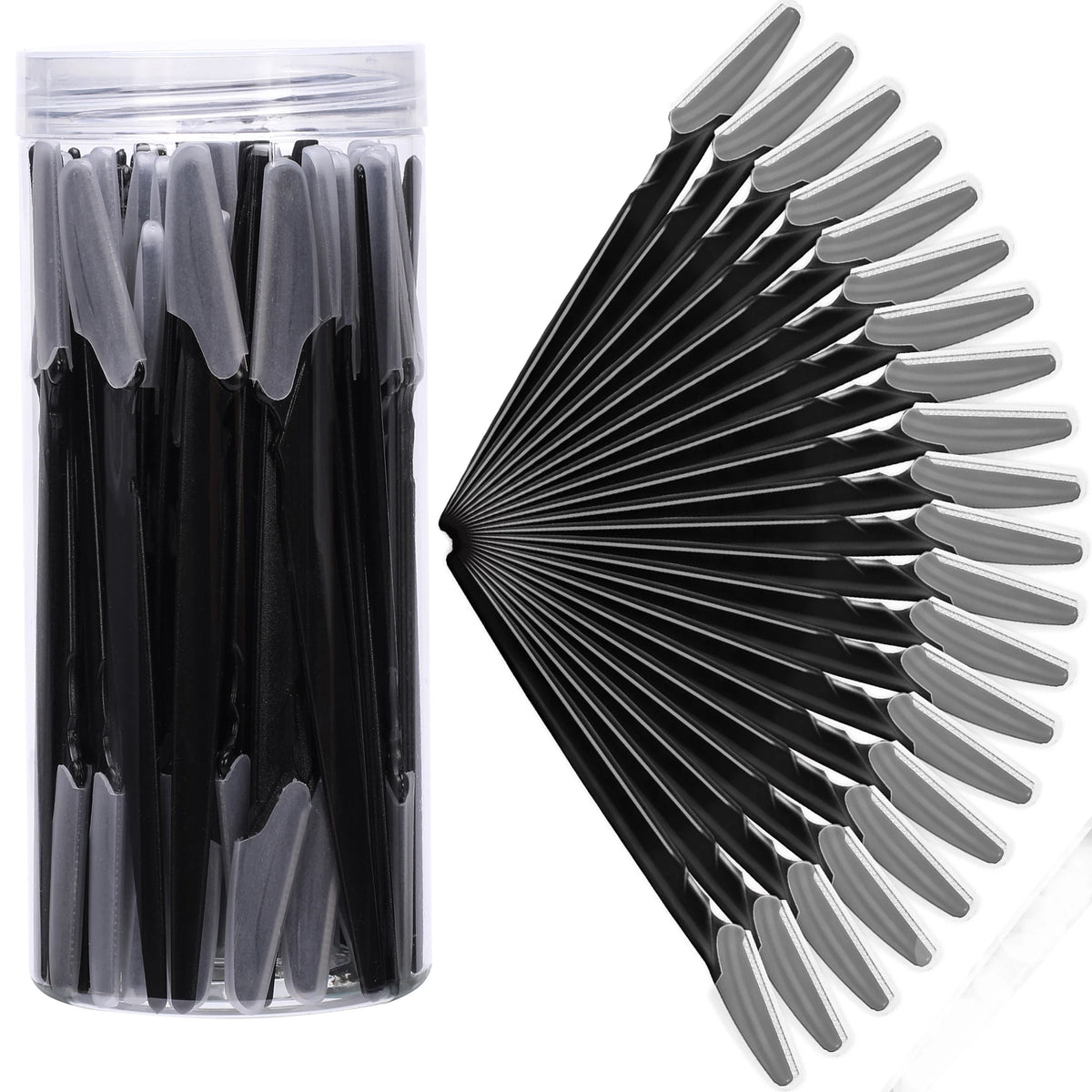 Eyebrow and Face Razor with Protective Cover for Men and Women