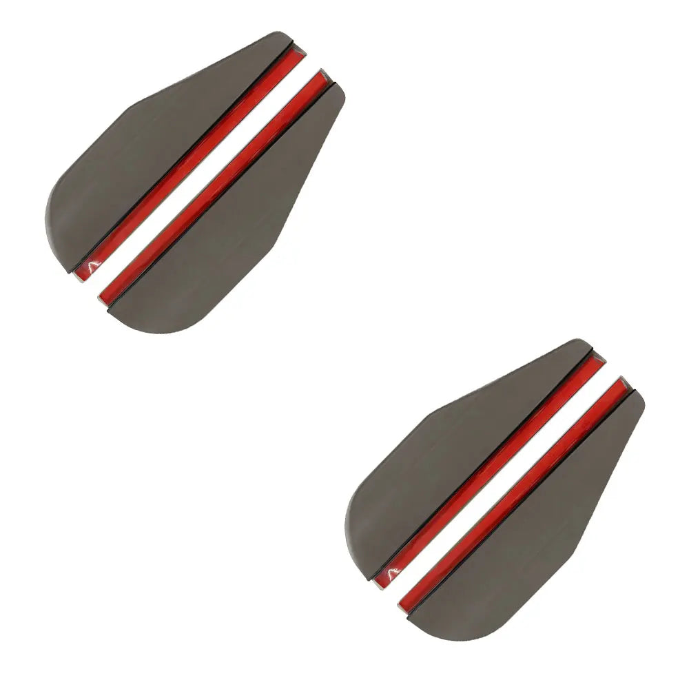 2pcs Carbon Fiber Car Rearview Mirror Rain Eyebrows