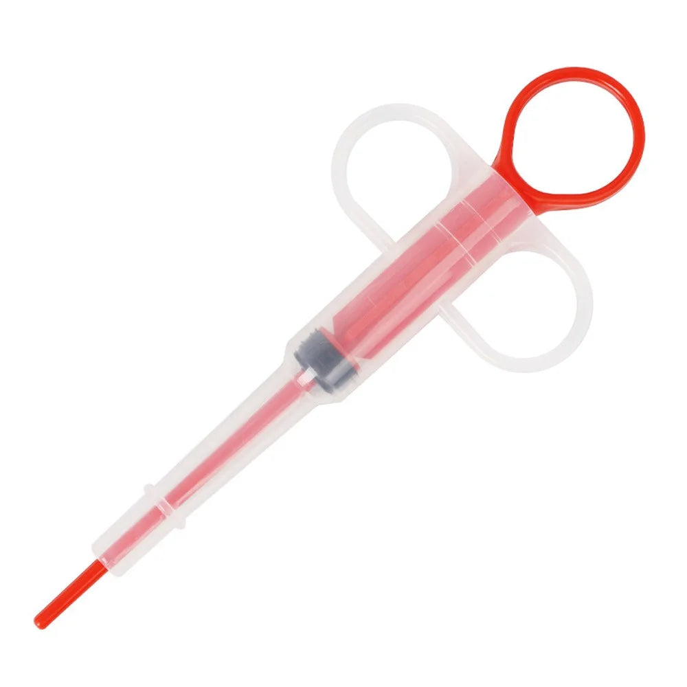 Pet Medicine Feeder Syringe with Soft Tip for Cats and Dogs