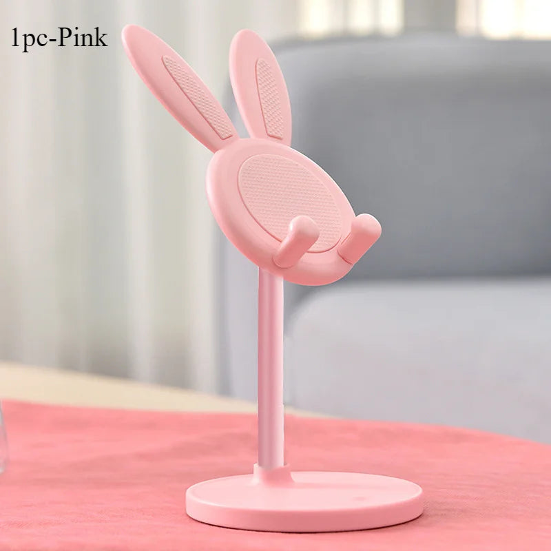 Adjustable Rabbit Desktop Mobile Phone Stand