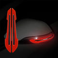 Reflective Safety Warning Stickers for Car Wheel Hubs and Door Handles