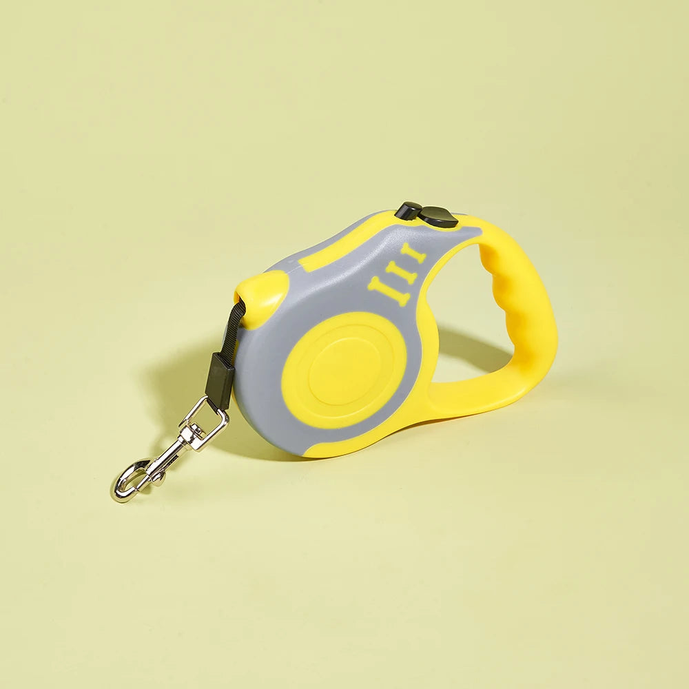 Retractable Durable Nylon Dog Leash for Small to Large Pets (3m/5m)