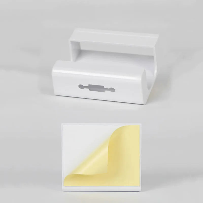 Wall-Mounted Remote Control and Phone Holder