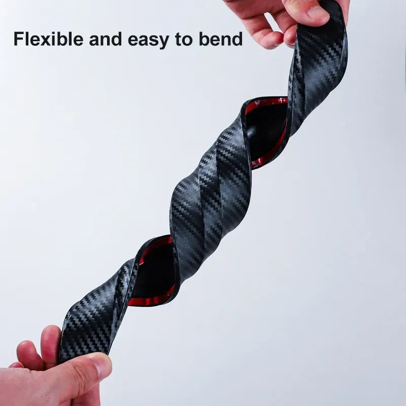 2pcs Anti-Collision Car Bumper Protector Strips