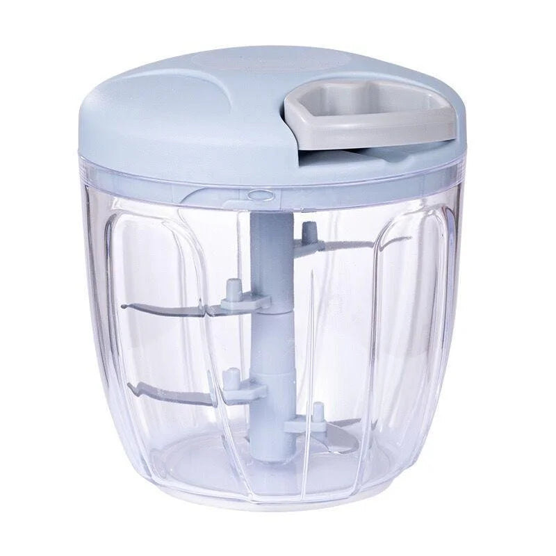 Manual Manual Meat Mincer and Vegetable Chopper with Pull Cord (500/900ML)