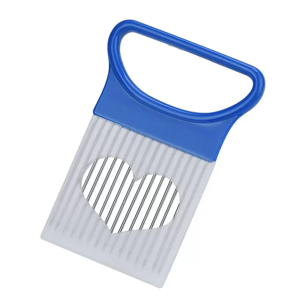 Stainless Steel Onion Slicer and Holder Tool