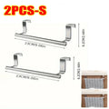 Extendable No-Drill Over-Door Towel Rail for Kitchen and Bathroom